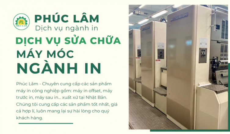 Dịch Vụ Sửa Chữa Máy Móc Ngành In